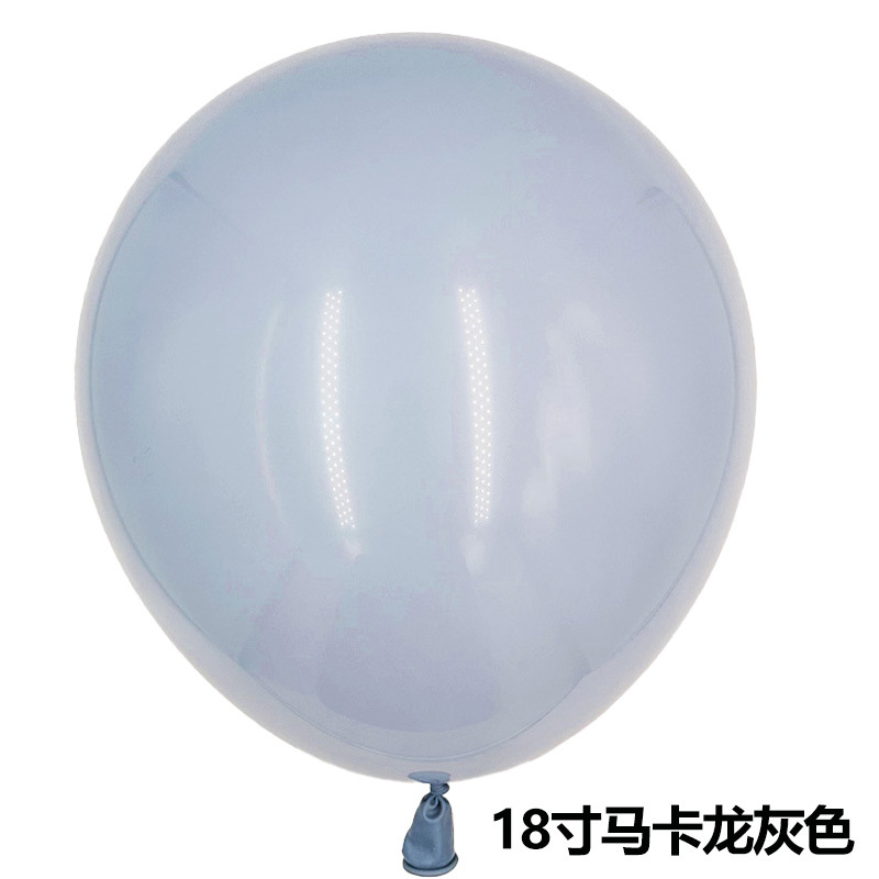 Globo de macarón al por mayor decoración escenario de diseño de confesión de boda espesa 18 pulgadas globo de látex