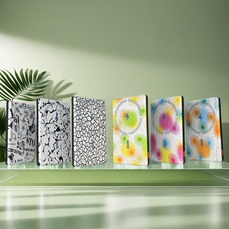 2025 New Mini Magnetic Power Bank Shell Water Transfer Printing Ultra-Thin Portable Suitable for Apple Can Be Carried on the Plane 2025 New Mini Magnetic Power Bank Shell Water Transfer Printing Ultra-Thin Portable Suitable for Apple Can Be Carried on the Plane