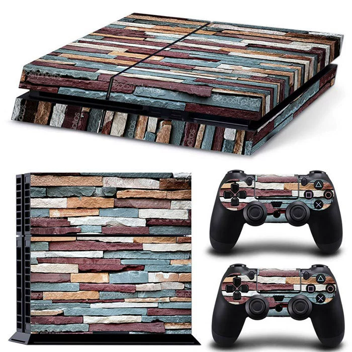Скины‑наклейки для PS4 — модные мультяшные и стильные дизайны, матовый винил против царапин