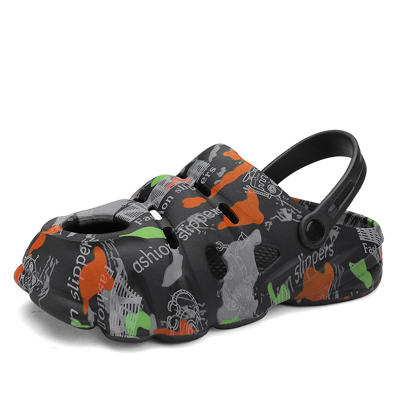 Sandali estivi casual da uomo in EVA di alta qualità, comodi, con suola spessa e antiscivolo, adatti per l'uso esterno, alla moda._voghion.com