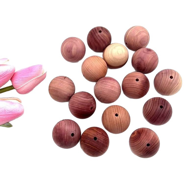 Bola de madera de cedro, bolas de naftalina, insectos, moho, polillas, humedad, bolas sanitarias, madera de alcanfor, antipolillas y desodorante, ropa de bloque de madera de cedro