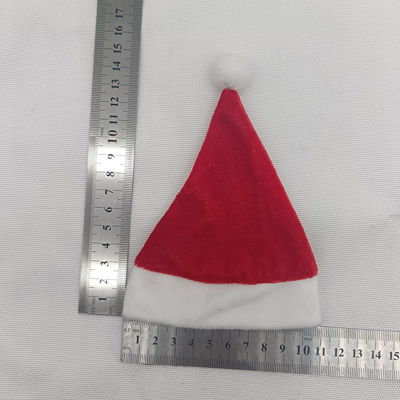 クロスボーダークリスマスデコレーションワインボトルクリスマスワインボトルカバーデコレーションクリスマスハットミニハットスカーフカトラリーセット|undefined