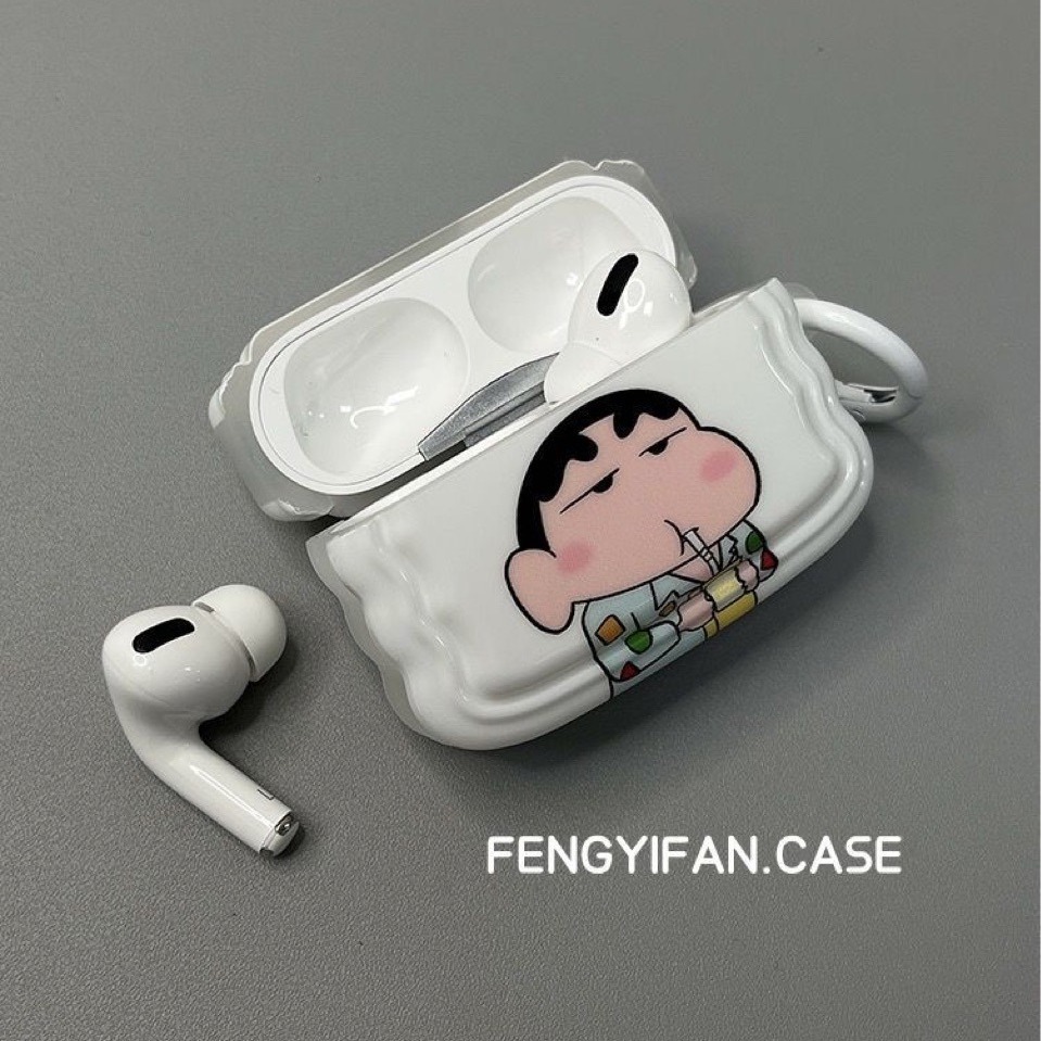 Gafas de Sol de comercio exterior pequeño Nuevo aplicable AirPods1/2 Generación cubierta de auriculares Apple pro3 generación Bluetooth cubierta protectora nuevo suave