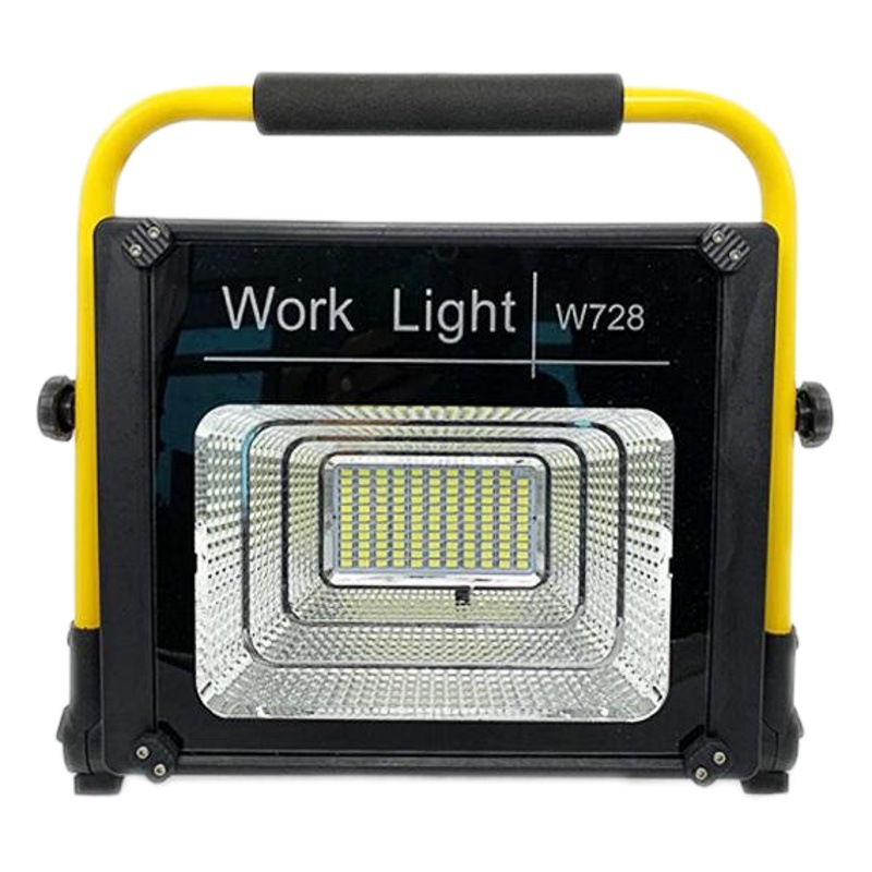 Nueva venta al por mayor fuerte luz LED Luz de inundación de alta potencia al aire libre sitio de construcción luz USB carga directa reflector lámpara de iluminación portátil