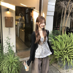 实拍 2025早秋韩版新款韩系风百搭休闲甜美爆款设计感慵懒感套装
