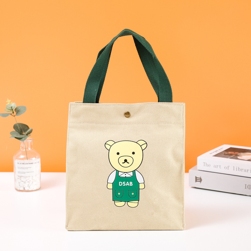 手提棉布袋定 制 时尚广告宣传礼品棉布袋定 做可印刷logo便携