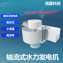 微型轴流式水力发电机 漩涡式水力发电 低水头 永磁发电机低落差