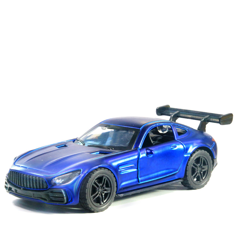 Modelo de coche de aleación, juguete decorativo para niños