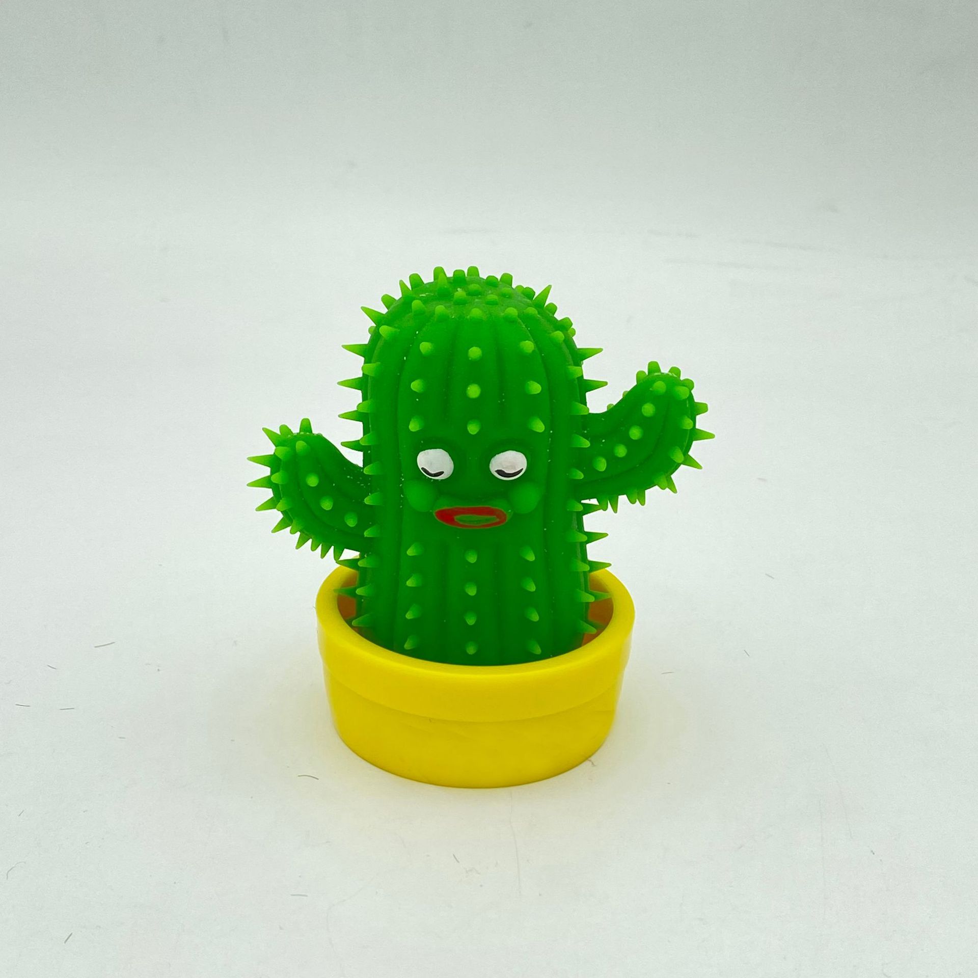 2023 New Decompression Toy Cactus LaLaLaLaLe, Popular Online Model, Pinch and Release TPR Toy Factory