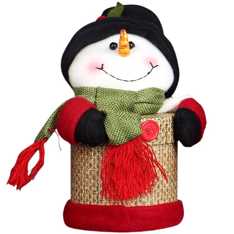 Christmas Candy Box Christmas Eve Gift Kindergarten Kidsren's Candy Jar Peace Fruit Packaging Doll Gift Box Cross-border_voghion.com