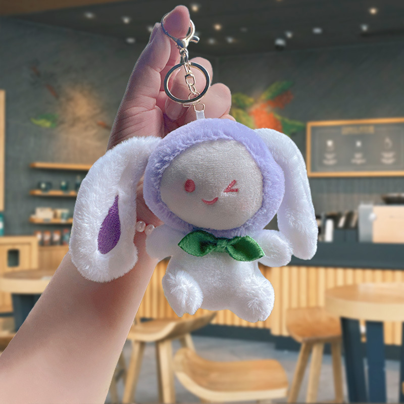 ぬいぐるみのかわいいアクセサリーのぬいぐるみのペンダント卸売りのおもちゃの子供のかばんの漫画の子供の鍵は子供の機械をつかみます。