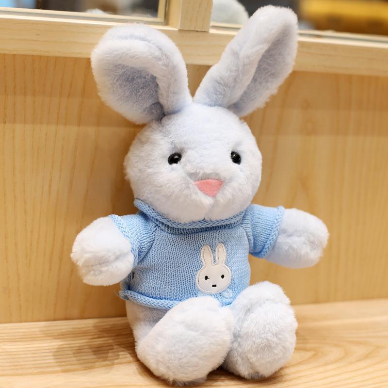 Boutique blue sweater rabbit