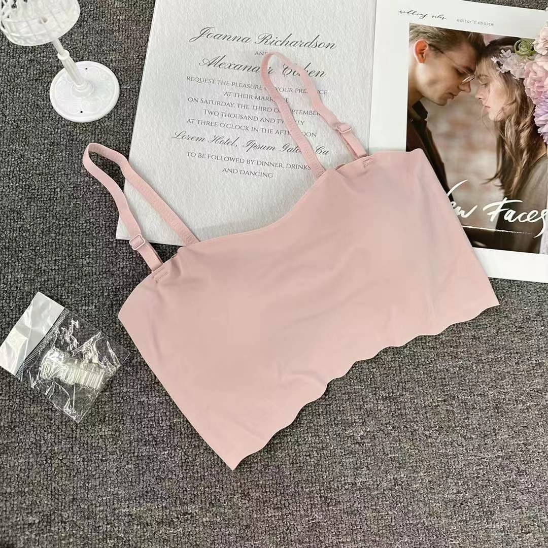 Nuevo cinturón sin marcas de alta calidad de belleza de espaldas chaleco de mujer sin anillo de acero bra de yoga ropa interior deportiva de mujer lote