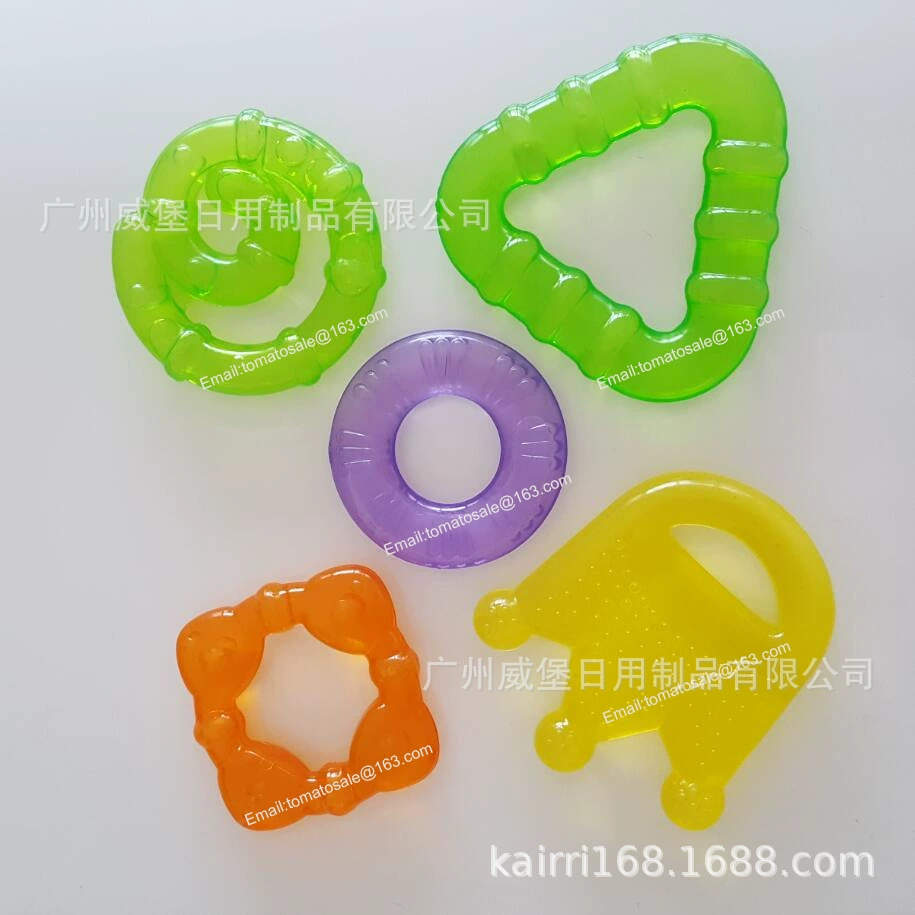 Children's teether, game duvet, silicone toy with accessories