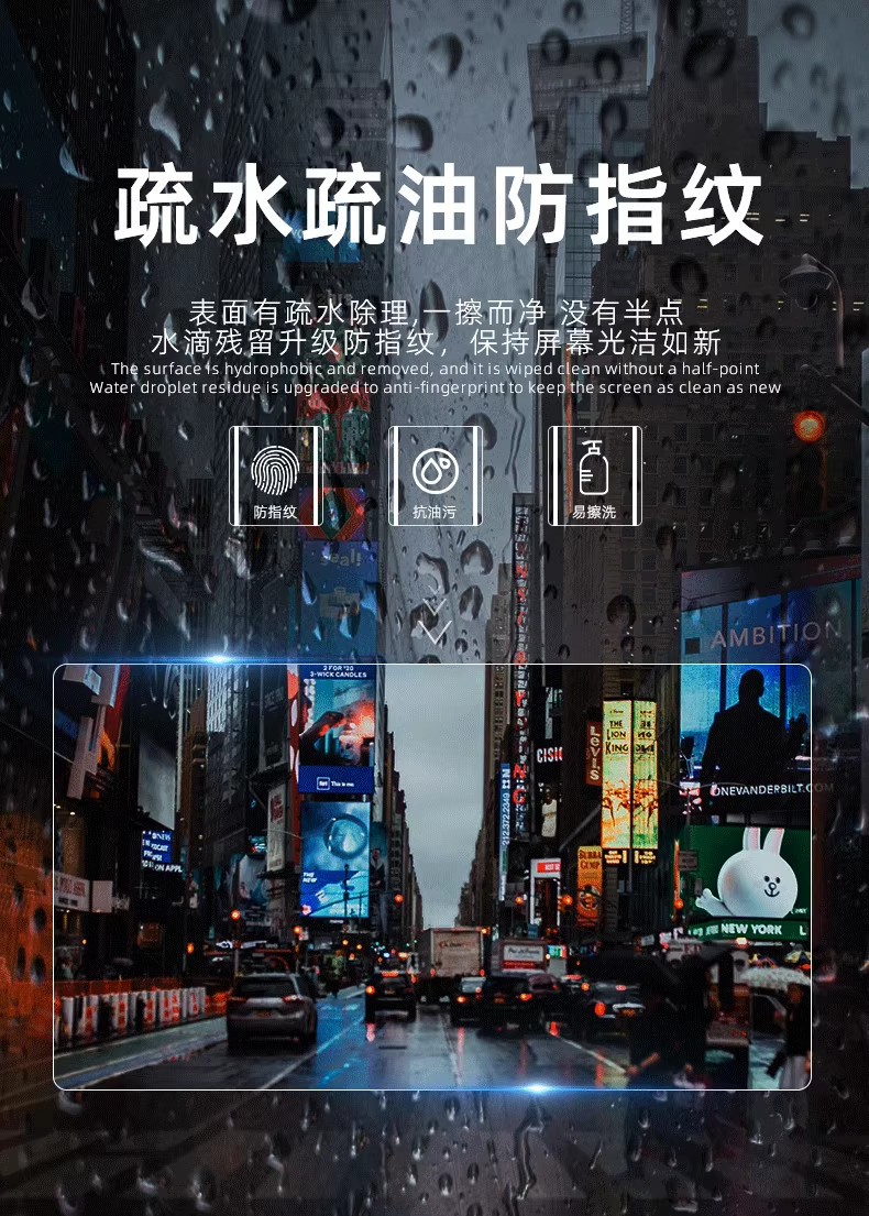 25 Models of Temsui D9Dm-I/Ev Tempered Film for Central Control Navigation Instrument Screen Protection Film Car Interior Decoration