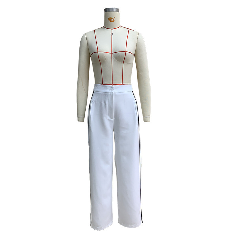 Women's Straight Leg Pants - Classic Comfortable Casual Trousers_voghion.com