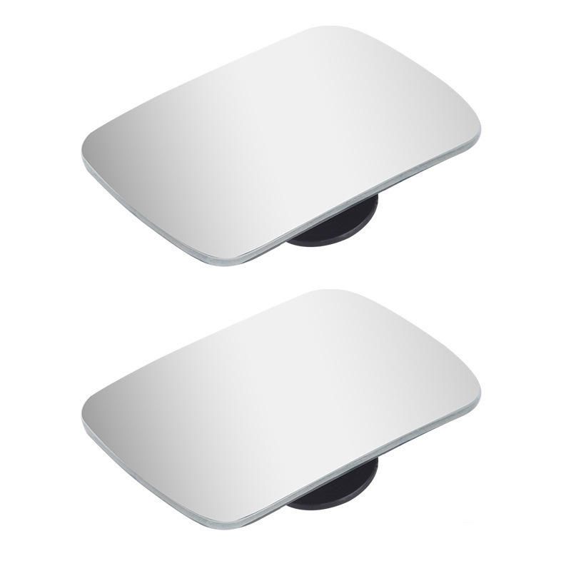 High-definition Edgeless360 Adjustable Small Round Mirror Blind Mirror Reversing Small Round Mirror Wide-angle Mirror Car Rearview Mirror Auxiliary Mirror