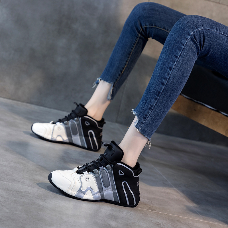 CCVV women's shoes 2022 spring new height increasing single shoes fashionable all-match daddy shoes ins fashionable sports casual shoes for women