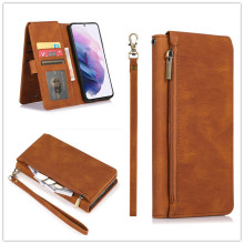 拉链插卡包适用苹果14手机套奢华iPhone13Pro翻盖xsmax皮质12外壳