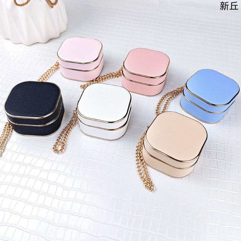 Electroplated Leather Earphone Case for Buds 2/2Pro/Pro/Live/Fe Xinqiu Earphone Protective Case Electroplated Leather Earphone Case for Buds 2/2Pro/Pro/Live/Fe Xinqiu Earphone Protective Case