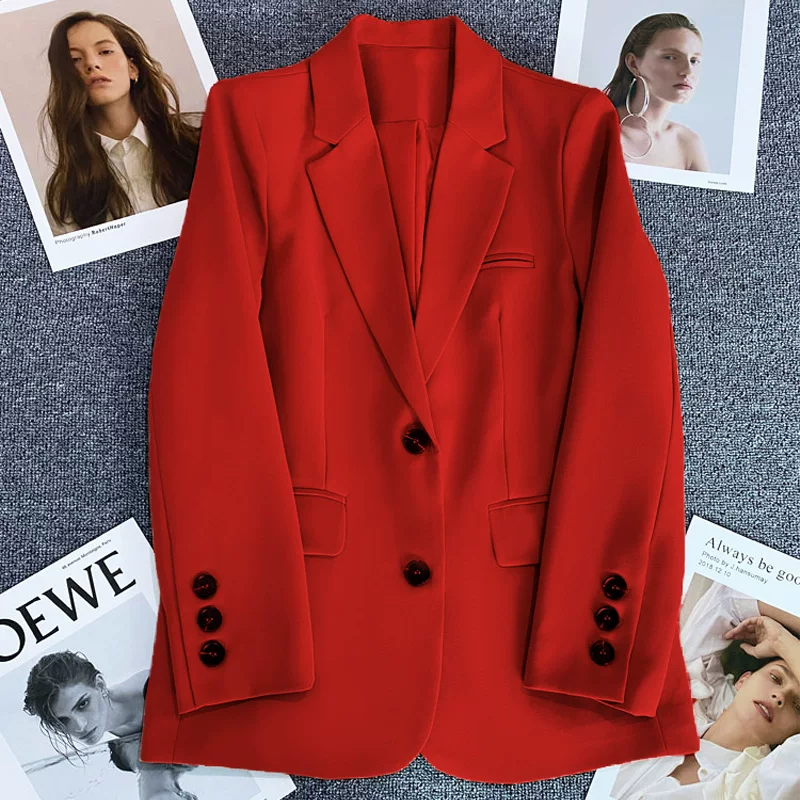Красная демисезонная куртка для отдыха, костюм, oversize, для подростков