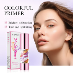 All-English Color Cosmetics SADOER Tri-Color Rainbow Concealer and Contour Cream Pre-Shave Clearing Cream Overseas Trade Wholesale