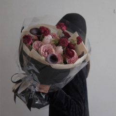 Crystal Paper Waterproof Film, Floral Bouquet Colorful Wrapping Paper, Floral Art Additional Bag Flower Paper Plastic Film for Florist Wholesale