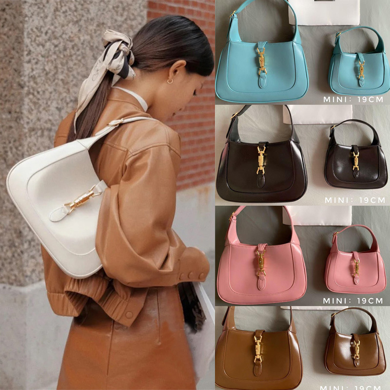 真皮法式腋下包jaci1961包单肩包法棍包手提斜跨包mini女包复古