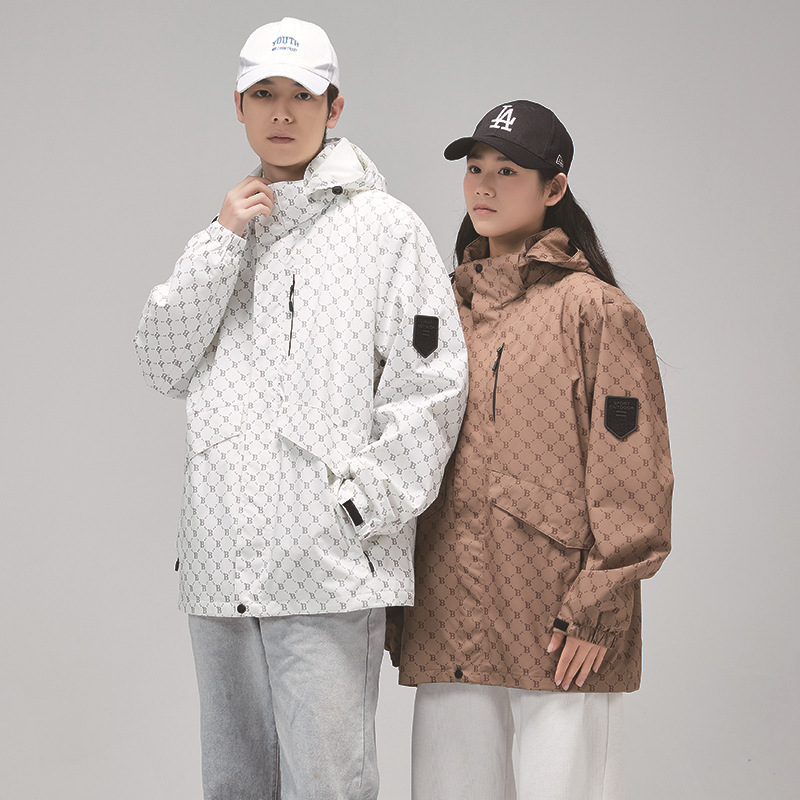 Mfmlbny New Style Spring Jacket Outdoor Couple Mountaineering Clothing Men and Women Spring and Autumn Windproof Jacket