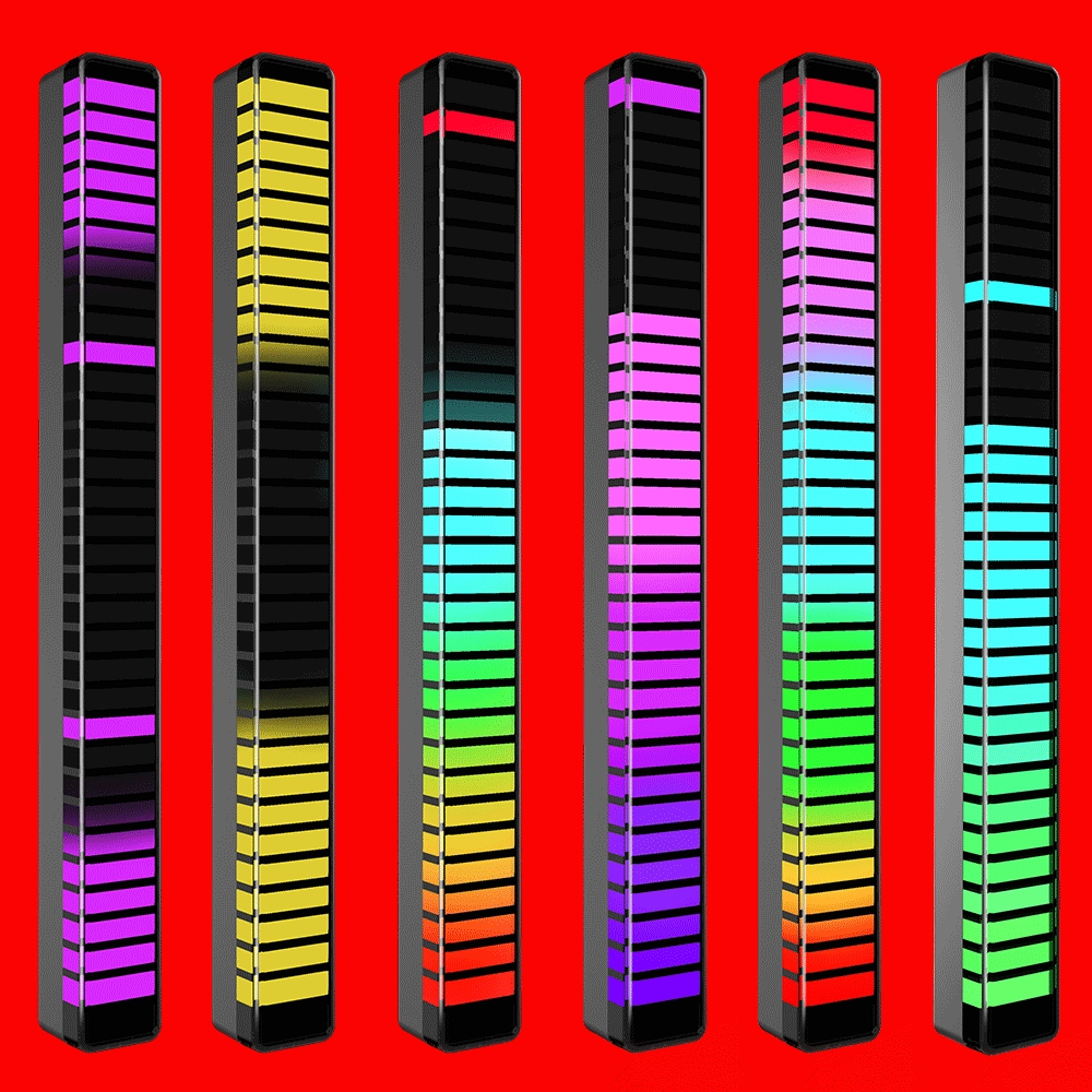 LED-ритм свет, атмосферный ноутбук, 3D