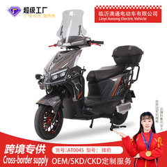 外卖骑手专用黑骑士踏板车长续航高速电瓶车踏板电瓶车长跑电动车