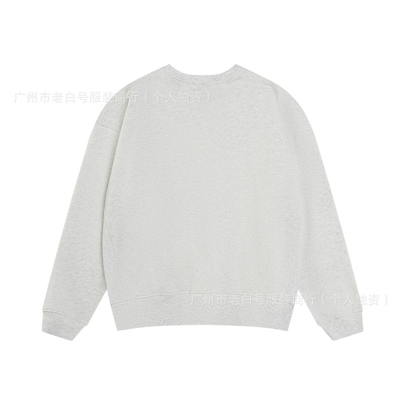 24SS 가을과 겨울 한국 패션 브랜드 골드 하이 실버 같은 작은 ZOU JU 인쇄베이스 클래식 느슨한 함정 땀