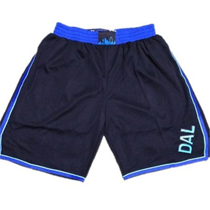 New York Knicks Embroidered Basketball Shorts Sports Shorts Retro Mesh Embroidered Stripes Color-Blocking Chicago Fans