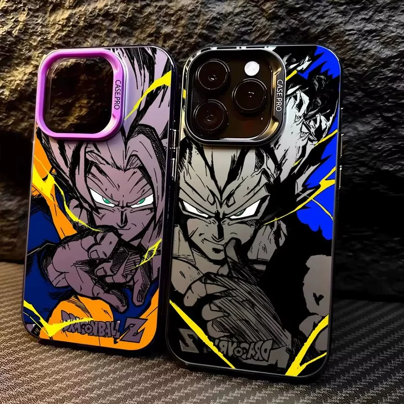 Dragon Ball, яблоко, iPhone16, мультяшный совместимый чехол, iPhone15 Pro, стиль высшего качества