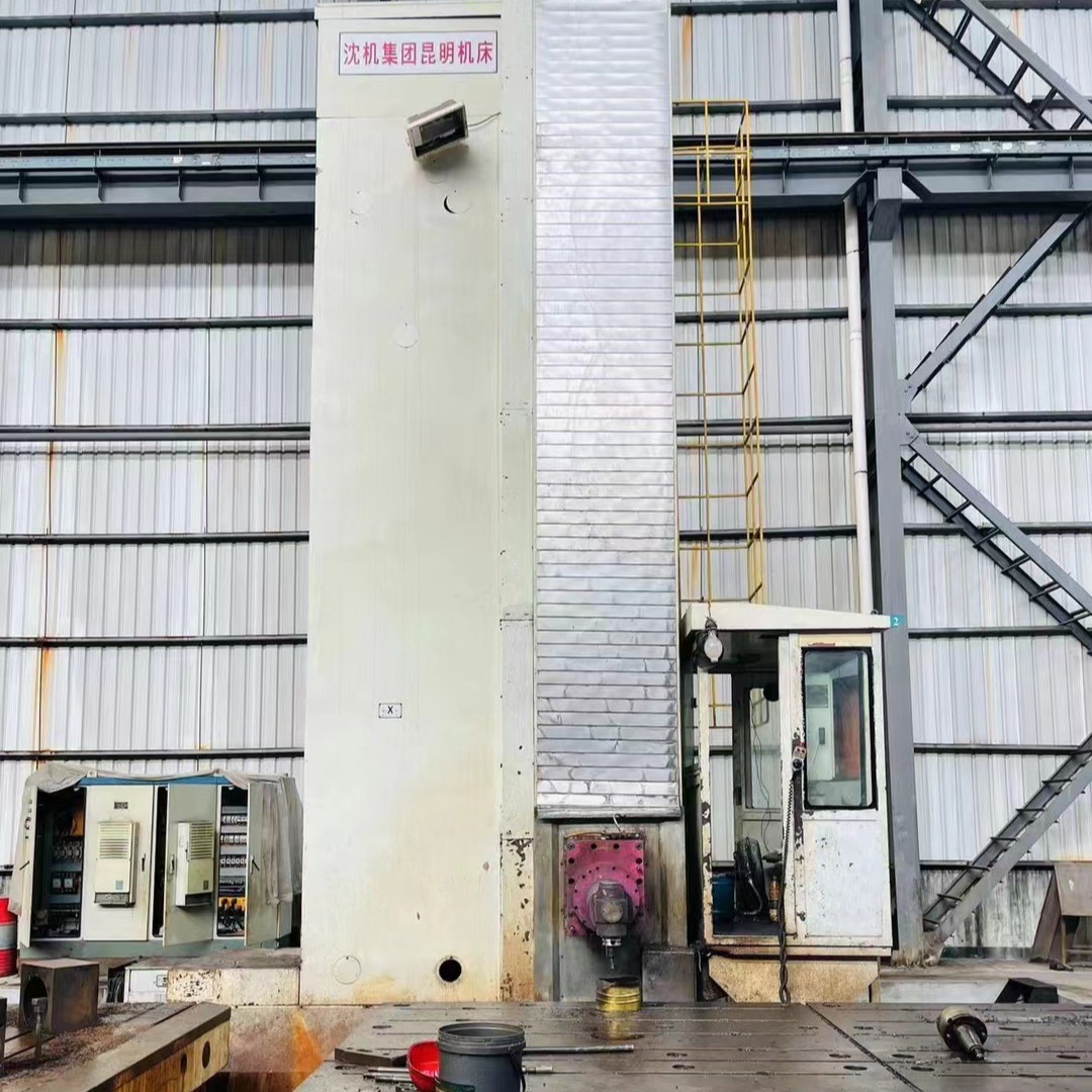 出售数控落地镗铣床昆机TJK6920A-SM，数控回台3×2.5米承重40吨