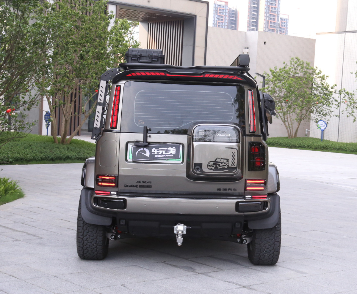 High Mount Brake Tail Light D-Pillar Warning Light for Chery ICAR V23