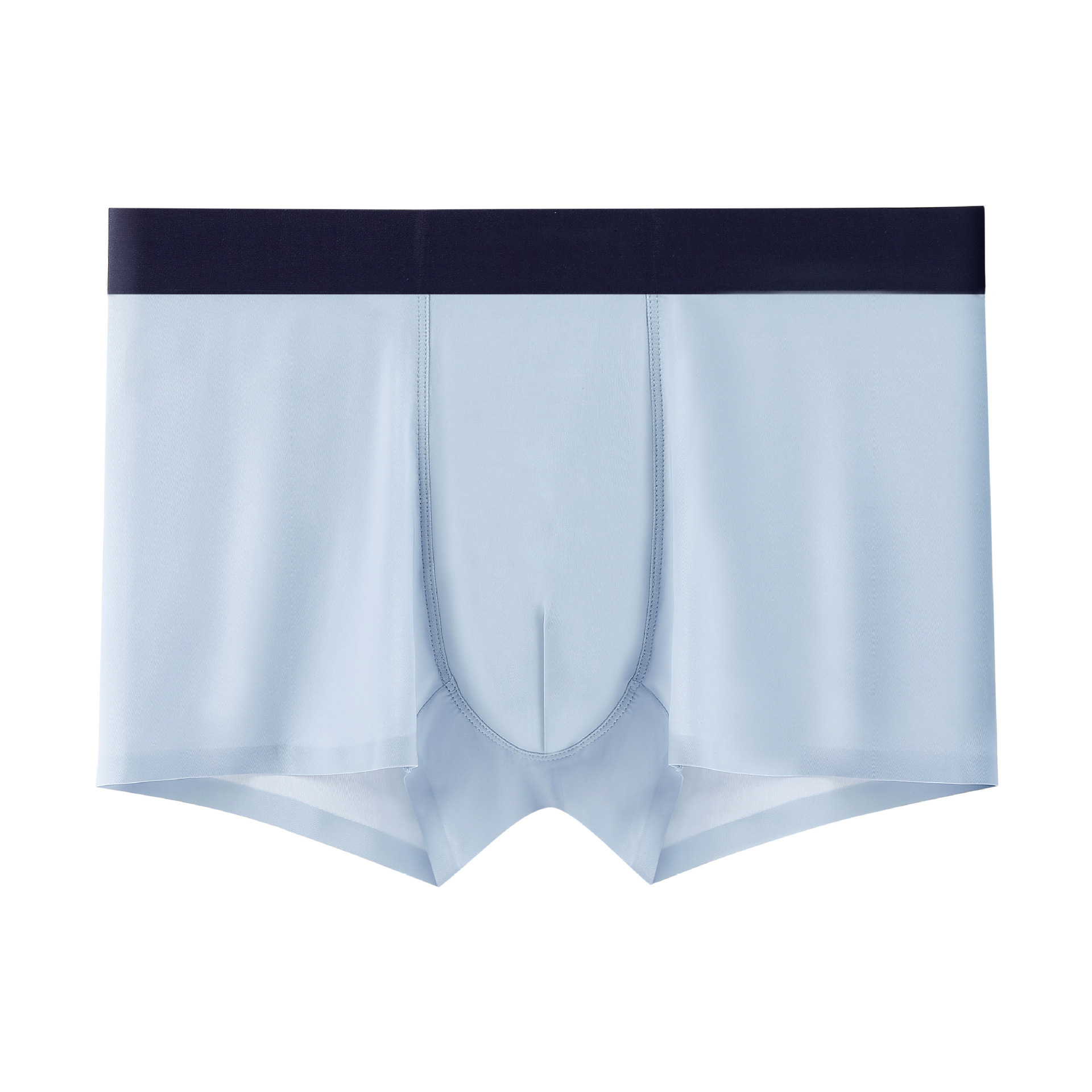2026 verano 120 calzoncillos de seda de hielo para hombres absorben el sudor y inhiben las bacterias, calzoncillos de ángulo plano sin marca de verano secado rápido y frío. image 6