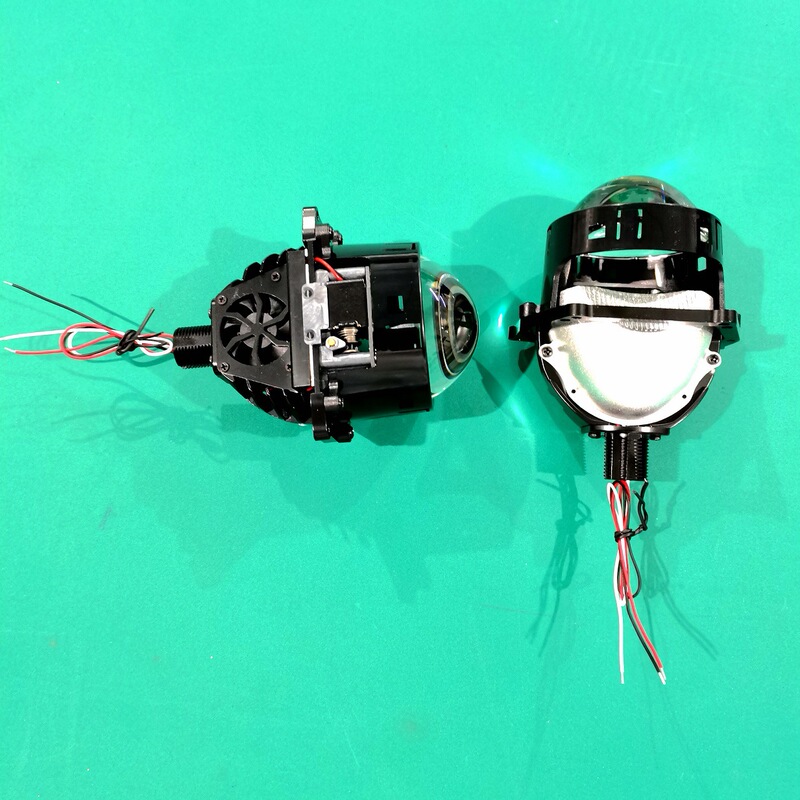 自動車LEDヘッドライトハイビームLED小型短タイプの2光レンズはHIDハロゲンランプのアップグレードメーカーに取って代わる|undefined