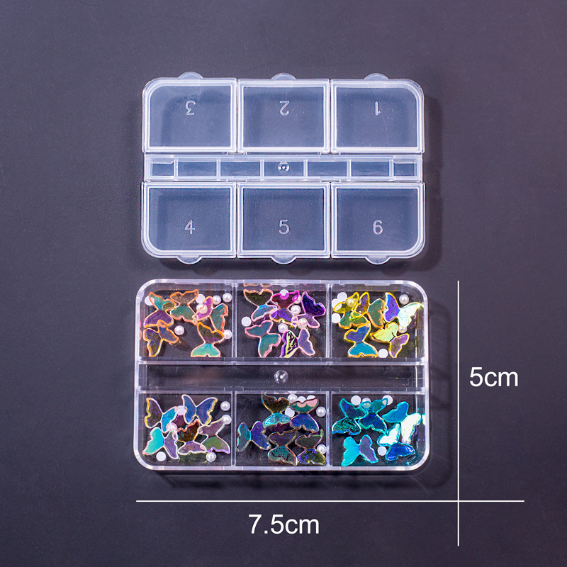 40g Weight Nail Decoration Accessories Nail Supplies 1 Set Quantity Resin Material Cartoon, Heart Shape, Bow Knot Pattern Casual, Sweet Style Manicure Butterfly Ornament Long Boxed Crooked Heart Cartoon Bear Bottoming Drill Christmas Bowknot Nail Ornament Ornament Mixed 3