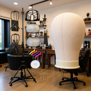 22inch�ٰl�����^Mannequin Head�ٰl֧�����_��Wig Stand Tripod