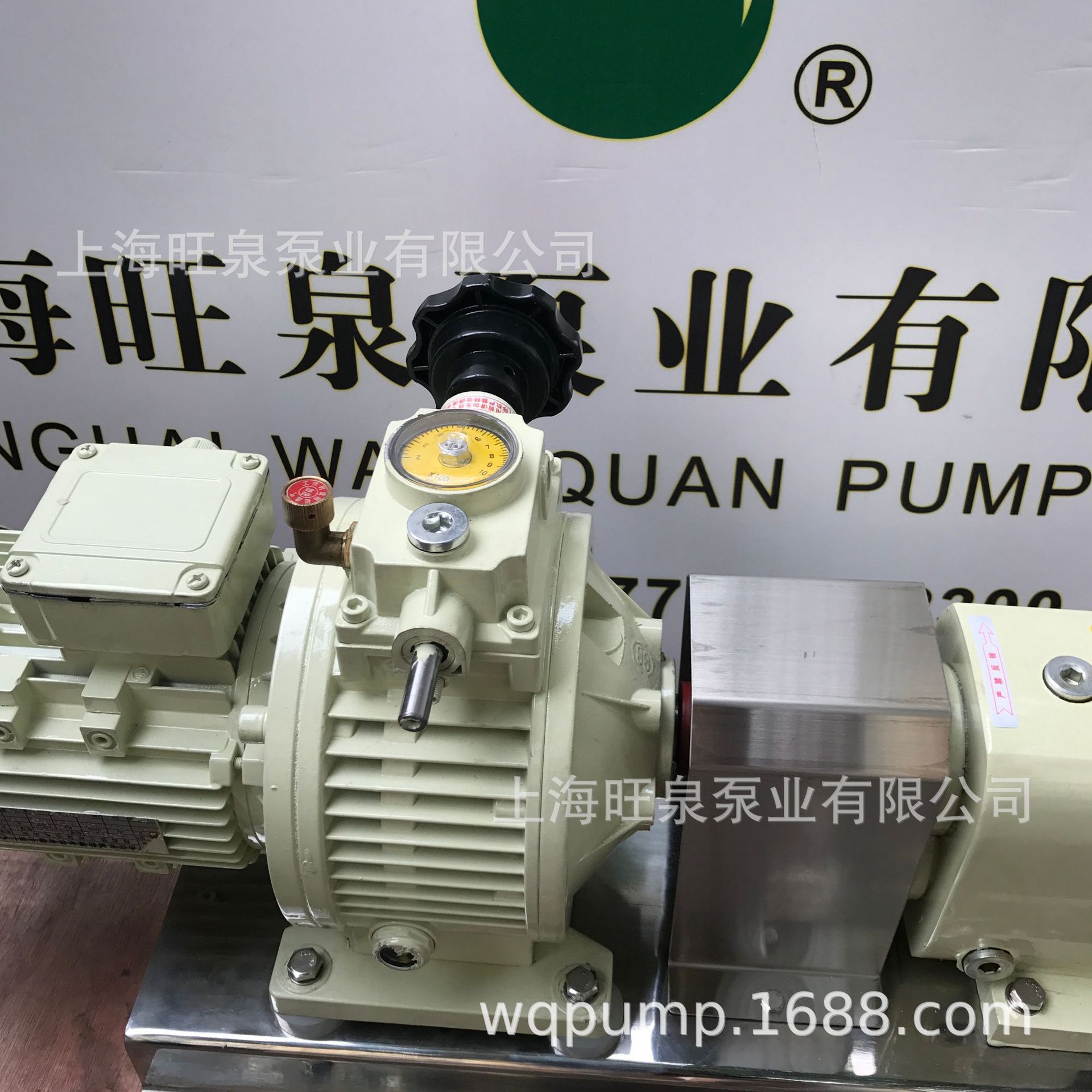 上海旺泉ZB3A-6不锈钢凸轮转子泵、酵母输送泵、胶体泵