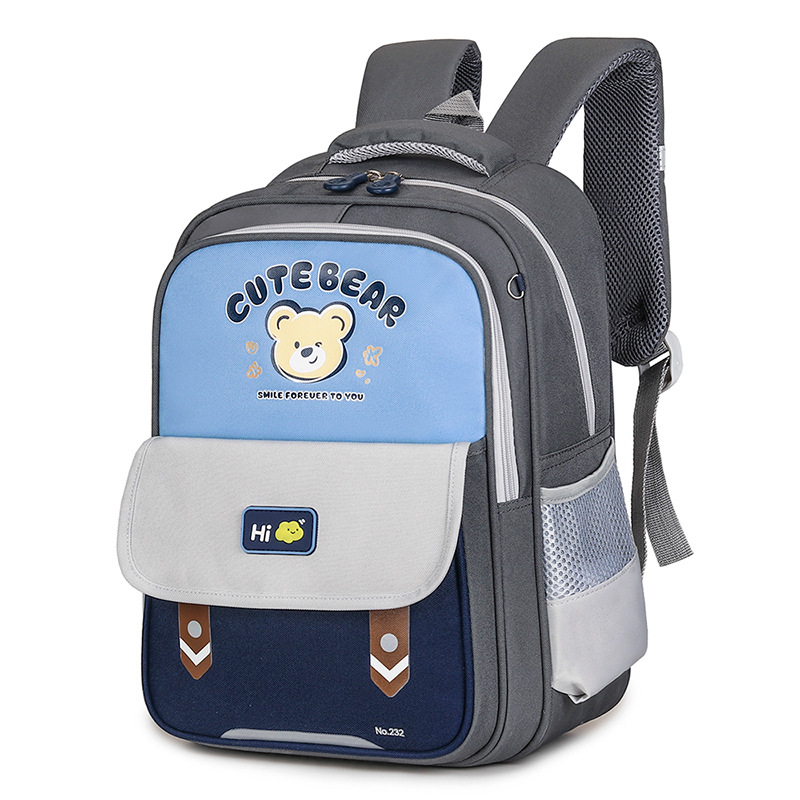 Mochila infantil de dibujos animados, mochila transpirable de gran capacidad para reducir la carga, mochila para niños, niñas de grado 234