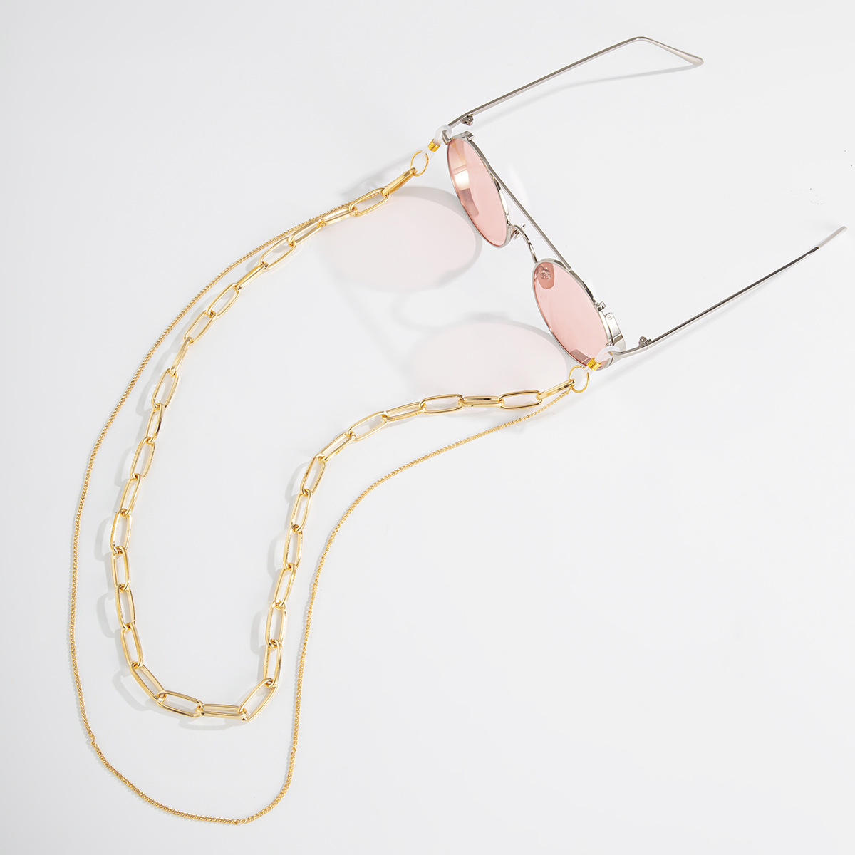 Classic Style Geometric Iron Copper Women's Glasses Chain display picture 8