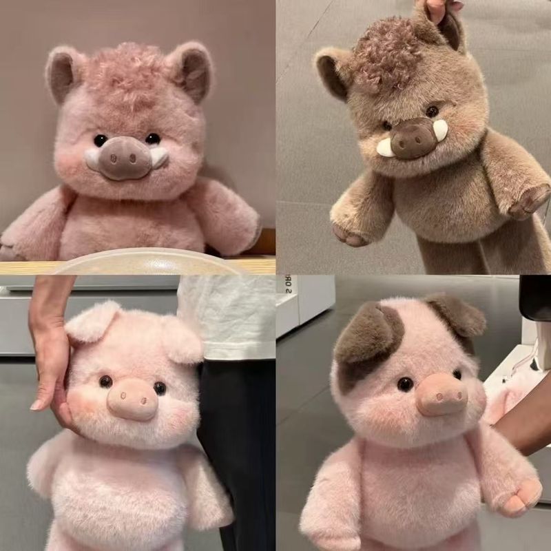新款可爱小香猪幼仔玩偶软乎乎陪伴娃娃毛绒玩具公仔送女生人礼物|undefined
