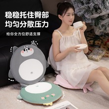 卡通记忆棉坐垫圆形椅子靠垫记忆棉垫子沙发飘窗慢回弹圆形坐垫
