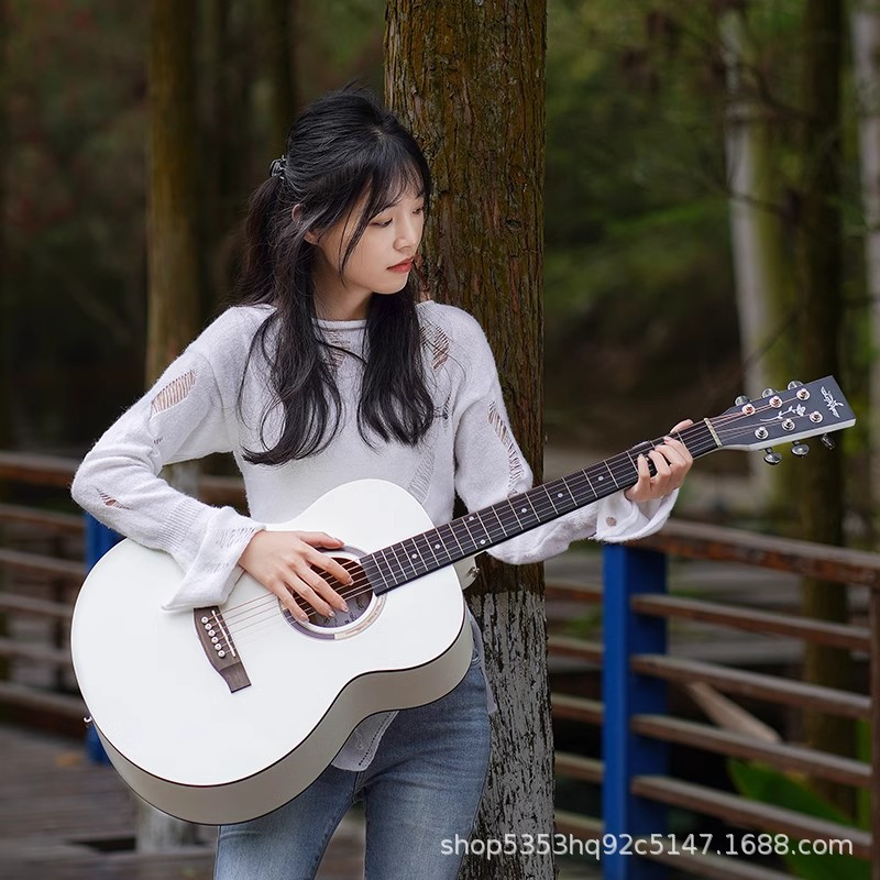 Guitar, practice for beginners for men and women, 41 inch, 40 2