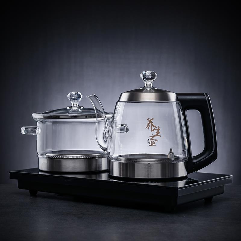 Alimentación de agua automática Hervidor eléctrico té dedicado mesa de té aislamiento integrado mesa de té incrustado fabricante de té hogar