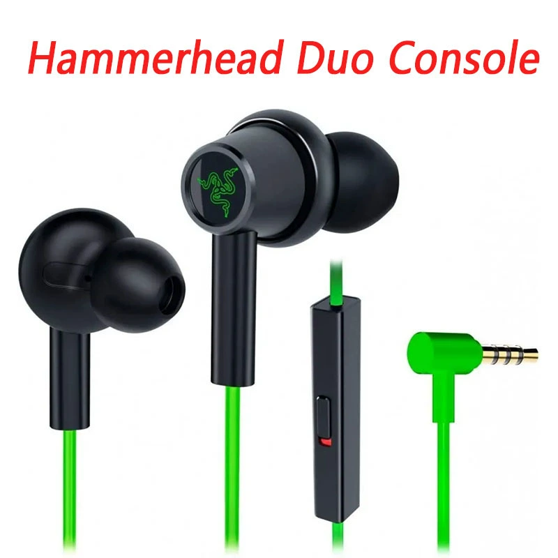 Проводные наушники Hammerhead Duo Console с двумя ядрами, киберспорт, внешняя торговля, популярные товары, трансграничная электронная коммерция