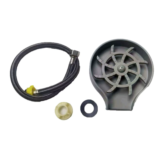 All -plastic gray rotating cup washing device+600mm tube demolition national standard