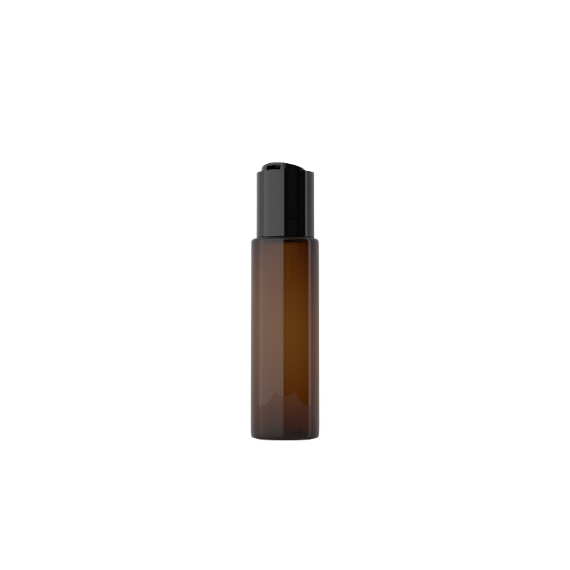 30ml botella cosmética de viaje de hombro plano qianqiu botella de cubierta portátil botella de loción prensa sub-botella de plástico